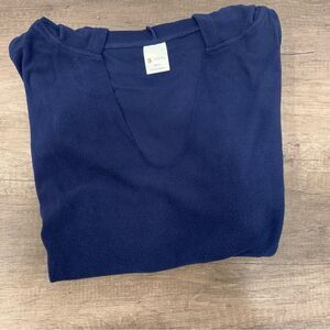 Buffbunny makeover pullover fleece size M navy